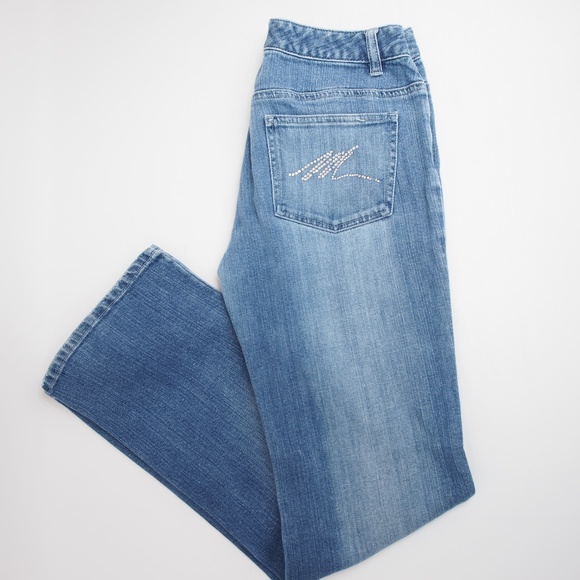 Michael kors Rhinestones M signature Jeans - Picture 1 of 7